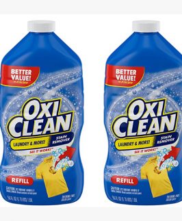 OxiClean Laundry Stain Remover Refill, 56 Oz (pack of 2)