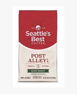 Seattle's Best Coffee Post Alley Blend (Previously Signature Blend No. 5) Dark Roast Ground Coffee, 20 Ounce (Pack of 1)