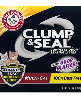 Arm & Hammer Clump & Seal Litter, Multi-Cat Litter 14lb